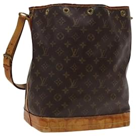 Louis Vuitton-LOUIS VUITTON Monogram Noe Shoulder Bag M42224 LV Auth 120288-Monogram