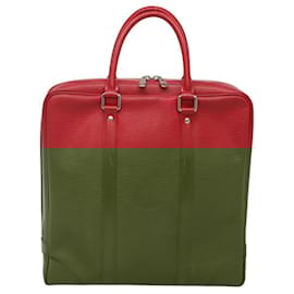 Louis Vuitton-LOUIS VUITTON Epi Vivienne MM Business Bag Red M5912E LV Auth 120321-Red