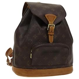 Louis Vuitton-LOUIS VUITTON Monogram Montsouris MM Backpack M51136 LV Auth ar13438-Monogram