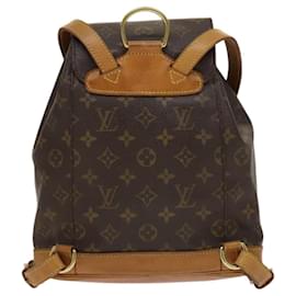 Louis Vuitton-LOUIS VUITTON Monogram Montsouris MM Backpack M51136 LV Auth ar13438-Monogram