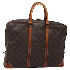 Louis Vuitton-LOUIS VUITTON Monogram Porte Documents Voyage Business Bag M52005 Auth bs24589-Monogram