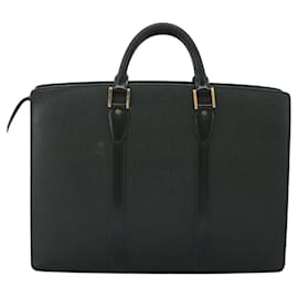 Louis Vuitton-LOUIS VUITTON Taiga Porte Documents Rozan Bag Epicea M30054 LV Auth am8138-Other