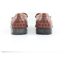 Tod's-Leather loafers-Brown