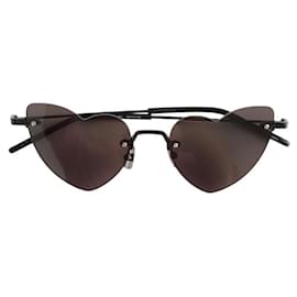 Saint Laurent-Lunettes de soleil noir-Noir