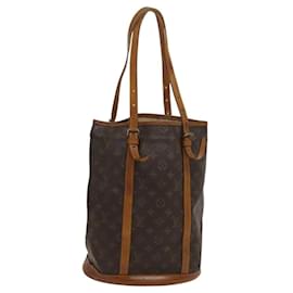 Louis Vuitton-LOUIS VUITTON Monogram Bucket GM Shoulder Bag M42236 LV Auth 120019-Monogram