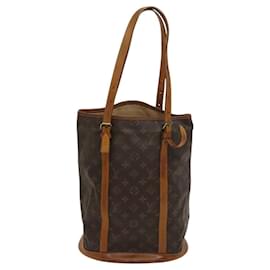 Louis Vuitton-LOUIS VUITTON Monogram Bucket GM Shoulder Bag M42236 LV Auth 120019-Monogram
