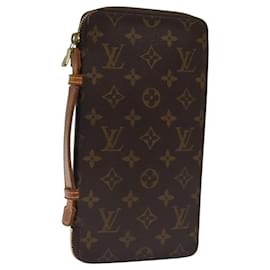 Louis Vuitton-LOUIS VUITTON Monogram Organizer De Voyage Travel Case M60120 LV Auth 120301-Monogram