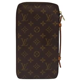 Louis Vuitton-LOUIS VUITTON Monogram Organizer De Voyage Travel Case M60120 LV Auth 120301-Monogram