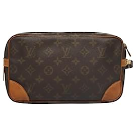 Louis Vuitton-LOUIS VUITTON Monogram Marly Dragonne GM Clutch Bag M51825 LV Auth th5887-Monogram