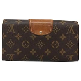 Louis Vuitton-LOUIS VUITTON Monogram Portefeuille Boetie Long Wallet M63220 LV Auth th5914-Monogram