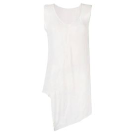 Yohji Yamamoto White Silk Blouse White