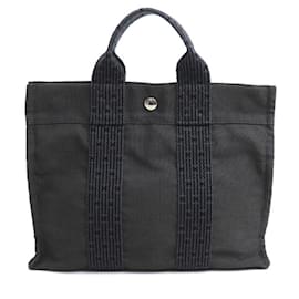 Hermès-Sac Tote PM Hermes Air Line-Marron
