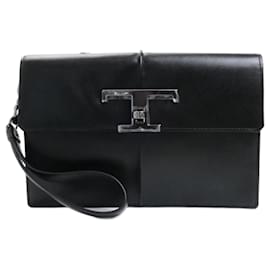 Tod's-Pochette noire intemporelle de Tod's-Noir