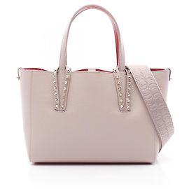 Borsa Tote CABATA MINI di Christian Louboutin Rosa