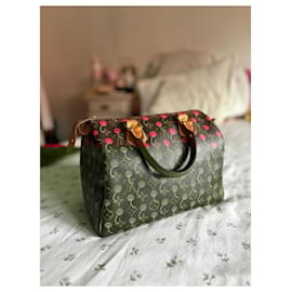 Louis Vuitton-Speedy 25 Cherry Murakami-Dark brown