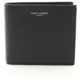 Saint Laurent East West Bi-fold Wallet Black
