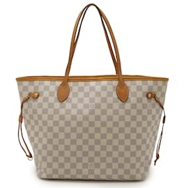 Louis Vuitton-Louis Vuitton Damier Azur Neverfull MM Tote Bag-Other