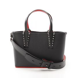 CABATA MINI Tote Bag von Christian Louboutin Schwarz