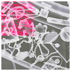 Hermès-Hermes Carre 70 Pink Silk Scarf-Pink