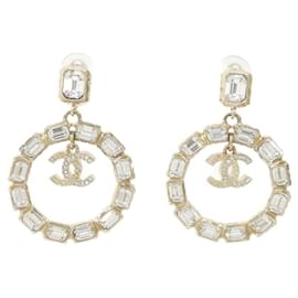 Chanel-Chanel Crystal Clip Earrings-Other