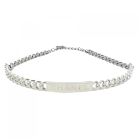 Chanel-Chanel Silver Chain Belt-Silvery