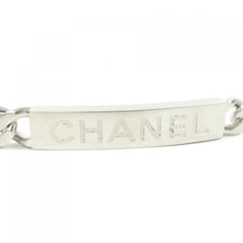 Chanel-Chanel Silver Chain Belt-Silvery
