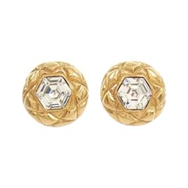 Chanel-Chanel Crystal Clip Earrings-Other