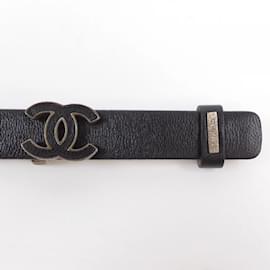 Chanel-Chanel Standard Black Belt-Black
