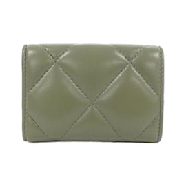 Chanel-Chanel 19 Line AP1789 Tri-Fold Wallet-Green