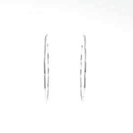 Chanel-Chanel Camellia Collection Large Hoop Earrings-Other