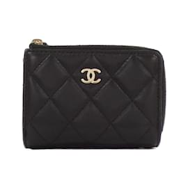 Chanel-Chanel Timeless Classic Line AP3177 Wallet-Black