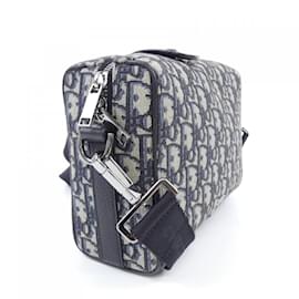Christian Dior-Christian Dior Handbag-Black,Beige,Navy blue