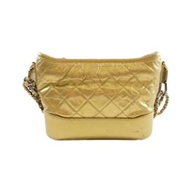 Chanel-Chanel Gabriel Line 91810 Shoulder Bag-Golden