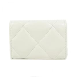 Chanel-Chanel 19 Line AP1789 Wallet-White