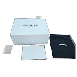 Hermès-boite chanel 38X29X16cms pour sac a main-White