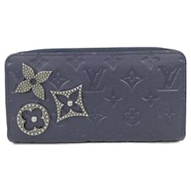 Louis Vuitton-Louis Vuitton Zippy wallet-Navy blue