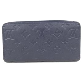 Louis Vuitton-Louis Vuitton Zippy wallet-Navy blue