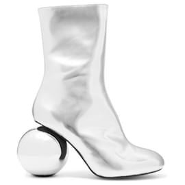 Solace London-Solace London Diego boots-Silvery,Metallic