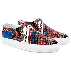 Baskets Slip On Givenchy en Soie Multicolore Multicolore