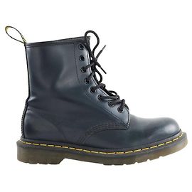 Dr. Martens Leather boots Blue