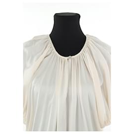 Autre Marque-Silk dress-Beige