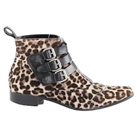 Tabitha Simmons-Leather boots-Brown