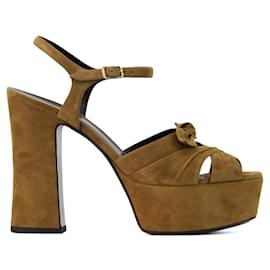Saint Laurent-Sandals-Camel