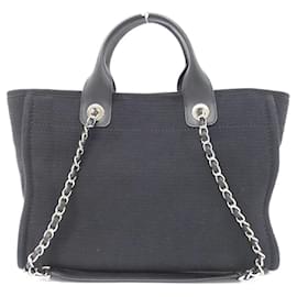 Chanel-Chanel Deauville Line AS3257 Handbag-Black