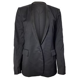 Stella Mc Cartney Stella McCartney Blazer aus schwarzer Wolle Schwarz