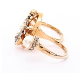 Alexander Mcqueen-Alexander McQueen Spider Ring Jewelry-Golden,Metallic
