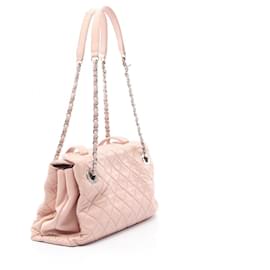 Chanel-Chanel Lambskin Matelasse Shoulder Bag Pink 20880213-Pink
