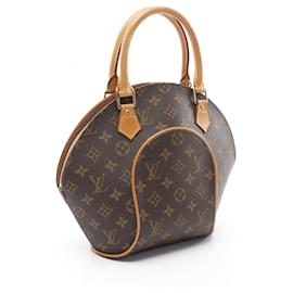 Louis Vuitton-Louis Vuitton Monogram Ellipse PM Handbag Brown M51127-Brown