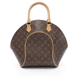 Louis Vuitton-Louis Vuitton Monogram Ellipse MM Handbag M51126-Brown