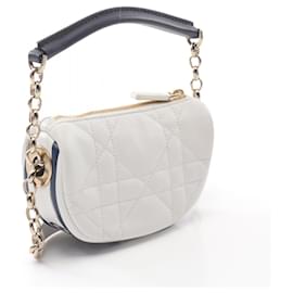 Christian Dior-Dior Leather Vibe Micro Shoulder Bag S7200ONOA-White